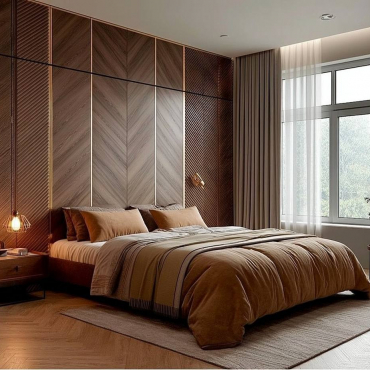 Декоративные стеновые панели с фрезеровкой и без фрезеровки